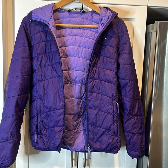 Paradox Purple Puffer Lightweight Winter Jacket - Picture 13 of 14